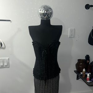 Medium black corset